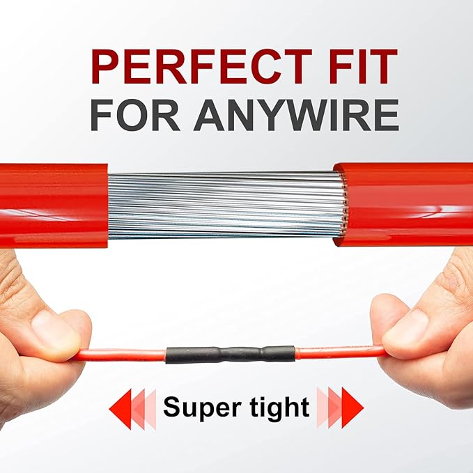 Chanzon 2:1 Ratio - 80Ft Roll - 1/16" (1.5mm) Heat Shrink Tubing 2:1(25M Total Length) Clear/Transparent Polyolefin Sleeving Wrap Shrinking 2 to 1 1pcs
