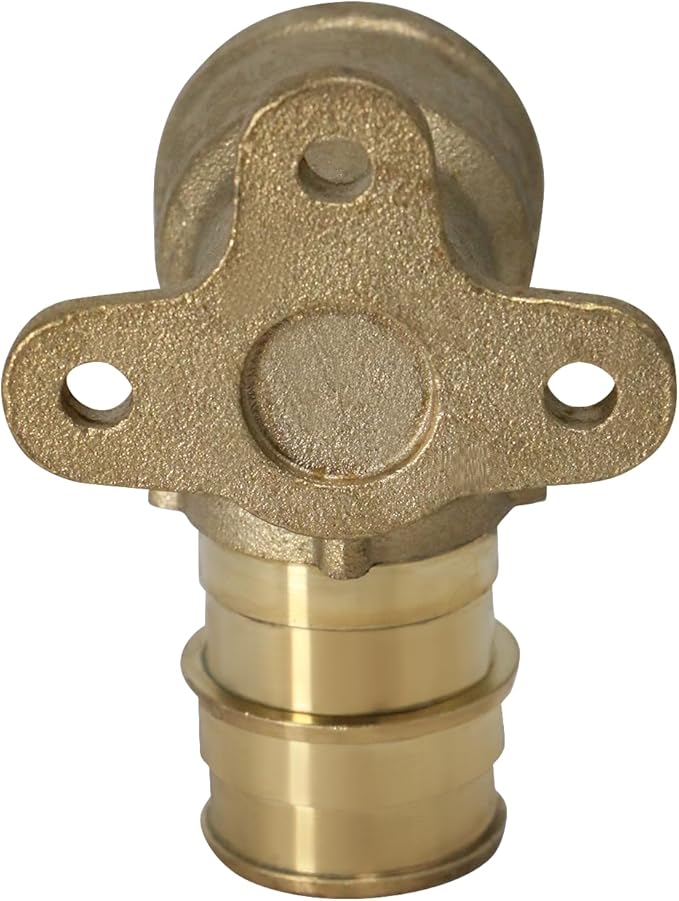 XFITTING 3/4 Inch Pex A x 1/2 Inch Female NPT Drop Ear Elbow, F1960 Expansion Drop Ear Elbow, 29-6-7=5XX, 5 Pieces