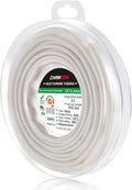 Chanzon 3:1 Ratio 1/8" (3.2mm) Heat Shrink Tubing - Marine Grade Waterproof Adhesive Lined - 8Ft Roll (2.5M Total Length) White Polyolefin Sleeving Wrap Shrinking 3 to 1 Ratio 1pcs