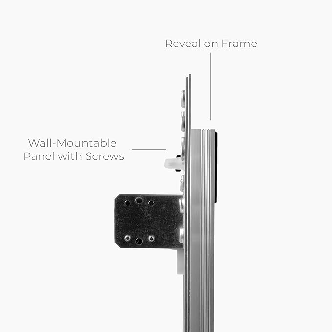 8" x 16" Inch Wall Access Panel - Waterproof Drywall Panel & Aluminum Frame Crawl Space Hatch Door - Plumbing Access Panel for Wall & Ceiling, HVAC - Drywall Access, Cover