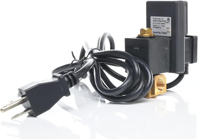 Standard Timer Drain 100-120V AC, IP65, 1/4" NPT, 3.2 mm Orifice, Analog, 250 PSI, 4.77 GPM, FBV-MD – Automatic Condensate Removal includes FBV‑MD (520-2N110D11B)