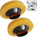 NEEXAN 2-Pack Toilet Wax Rings Kit – Leak-Proof Universal Wax Seal Ring for Toilet Bowl, Polyethylene Flange, Toilet Wax Ring Replacement Kit Fits 3-Inch & 4-Inch Drains