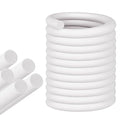 ToLanbbt Backer Rod EPDM Rubber 1" Diameter x 20' Length Caulk Saver Door Window Weather Stripping Seal for Concrete Filling Joints and Gaps (White)