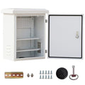 Metal Electrical Box Enclosure, Steel Electrical Box, IP Weatherproof Box for Outdoor Electronics, NEMA Enclosure Outdoor, Projector Box Enclosure for Electronics 20x16x12