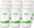 SimPure 5 Micron 10" x 4.5" Sediment and Carbon Whole House Water Filters, PGC Replacement Cartridge for GE FXHTC, GXWH40L, RFC-BB / 155141-43, WRC25HD, WDGD-5005, W10-PR, W15-PR, 9 Pack