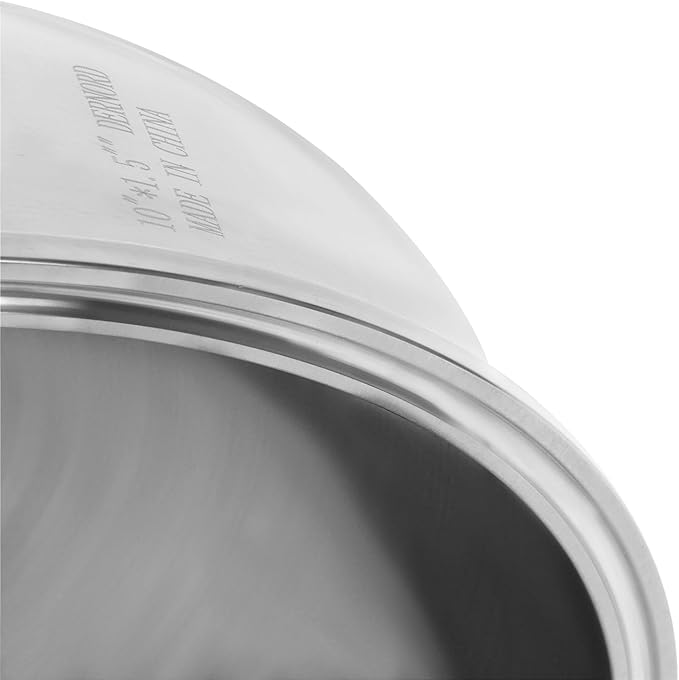 DERNORD Tri Clamp Bowl Reducer Sanitary Fitting Stainless Steel 304 (Tri Clamp Size: 10 inch x 1.5 inch)