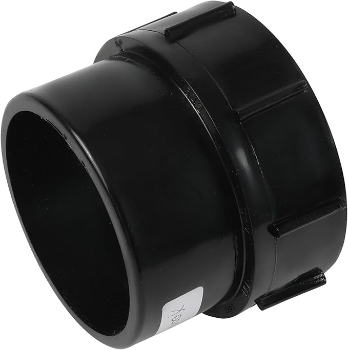 EFIELD 3" ABS dwv Cleanout Adapter Spigot x FPT