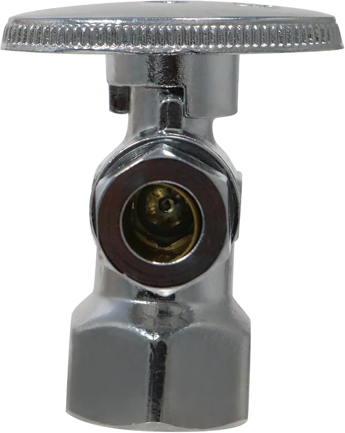 XFITTING 1/2 Inch Female NPT x 3/8 Inch OD Compression Angle Ball Valve, 30-1-5=10XX, 10 Pieces