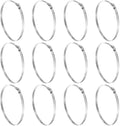 HARFINGTON 12 Pcs Hose Clamp 7-5/8"-8-1/2" (194-216mm) 304 Stainless Steel Adjustable Worm Gear Hose Clamp with Phillips Screw Assortment Kit for Fuel Line Pipe Plumbing Automotive Tube