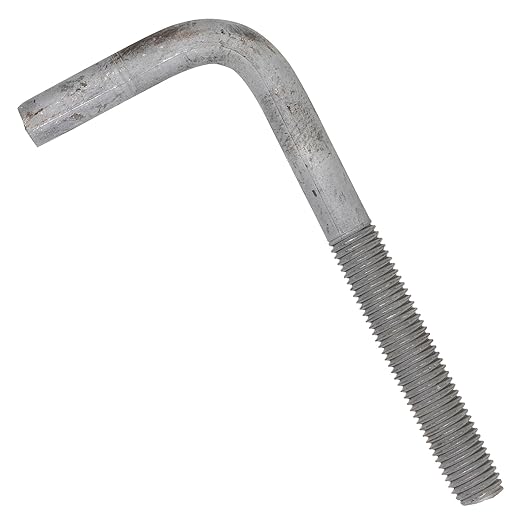3/4"-10 x 8" L-Bolt Concrete Anchor Bolt - Hot Dip Galvanized by Conquest Fasteners