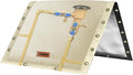 3-Way Opening Backflow Preventer Pipe Insulation Cover (5°F) - Irrigation Sprinkler Valve Cover - Water Well Pump Cover - Sturdy 5 Layers for Winter Freeze Protection (90" W x 60" H, Beige