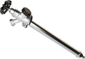 WHK 12 Inch Frost Anti-Siphon Sillcock 1/2 Inch PEX B X 3/4 Inch Hose Bibb,Frost Proof Outdoor Faucet Bib with Vacuum Breaker-Frost Free Spigot PEX Crimp Connection(Brass)