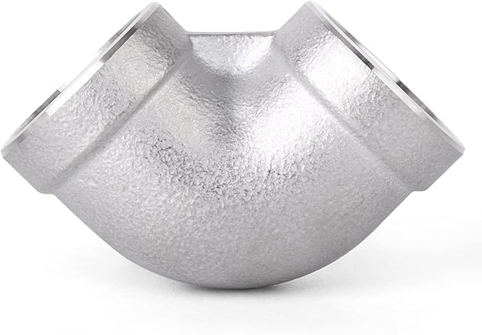 TAISHER 2PCS 304 Stainless Steel 90 Degree elbow,1-1/4" NPT Female Pipe to 1-1/4" NPT Female 304 Stainless Steel Pipe Fitting