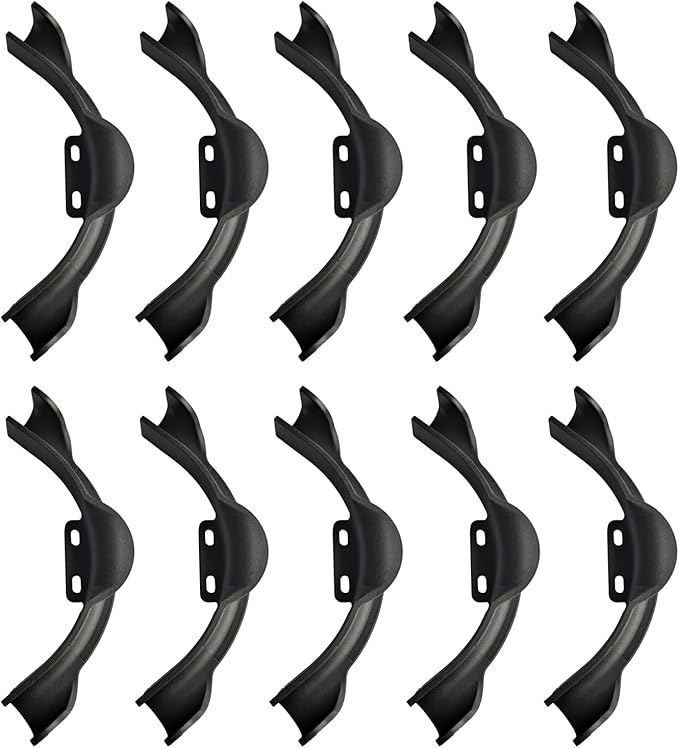XFITTING 1 Inch Pex Tubing Bend Support With Nail Tab, Tubing Pipe Hanger With Ear 30-4-4=10X, 10 Pieces