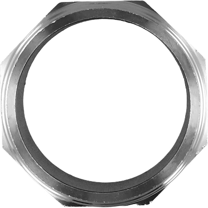 Hex Nipple 2 Inch Male to Male, 304 Stainless Steel Threaded Pipe Fitting for High Pressure Plumbing, 150 PSI, Resistant
