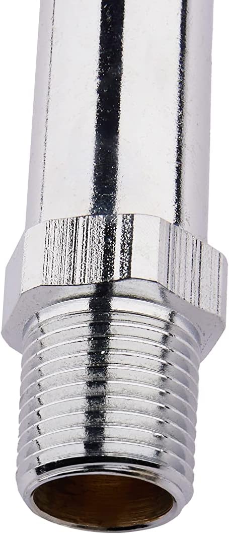 EFIELD 6-inch Frost Free Sillcock 1/2 inch Mip X 3/4 inch Hose Bibb, Chrome Plated Brass Body, 6 Inch Length,(SILLCOCK012)