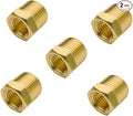Legines NPT Bushing 1/2" Male x 3/8" Female Reducing Adapter Hex Head Pipe Fitting 1200psi (Pack of 5)