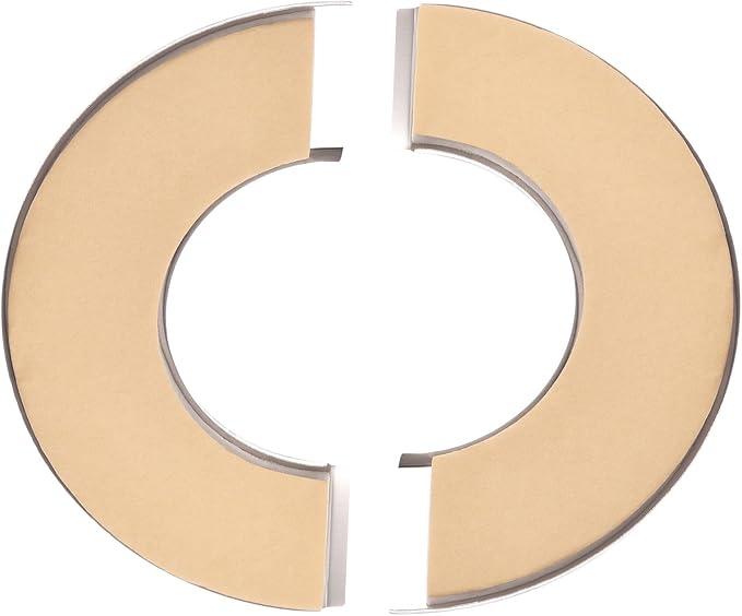 uxcell Wall Split Flange, Stainless Steel Round Escutcheon Plate for 71mm Diameter Pipe 4Pcs