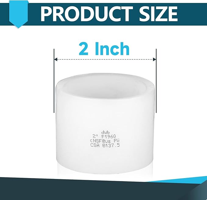 (Pack of 10) Seelink 2 Inch Inch PEX A Expansion Rings, Expansion Rings and Sleeves for PEX A Pipe and Fitting Connection