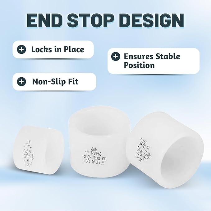 (Pack of 50) Seelink 1 Inch PEX A Expansion Rings, Expansion Rings and Sleeves for PEX A Pipe and Fitting Connection