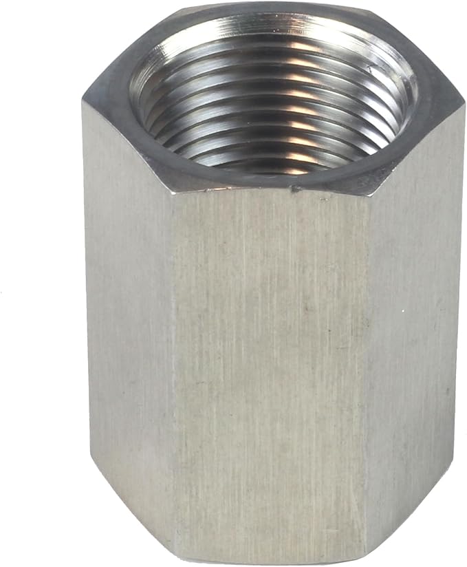 HFS(R) Hex Coupling Coupler 3/4" Female NPT x 3/4" Female NPT Stainless Steel 304
