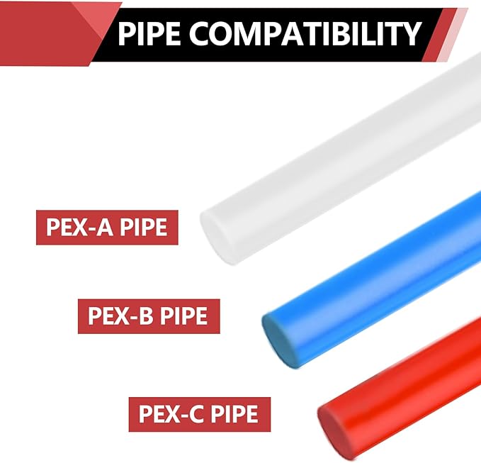 25-Pack Pex1/2" X 1/2" Female NPT Swivel Elbow Adapter, Brass Barb Crimp Plumbing Fittings, ASTM F1807,(PEX1807208-25PCS)