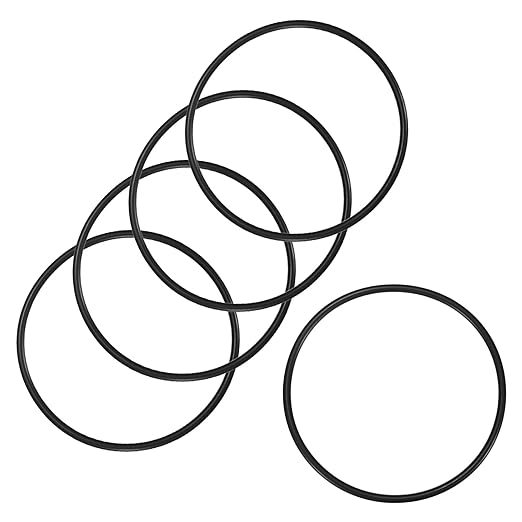 5-Pcak Nitrile Rubber O-Rings, 97mm ID, 105mm OD, 4mm Width, Metric Sealing Washer Gasket for Automotive Machine Plumbing/Faucet/Air or Gas Connections, Resists Oil and Heat