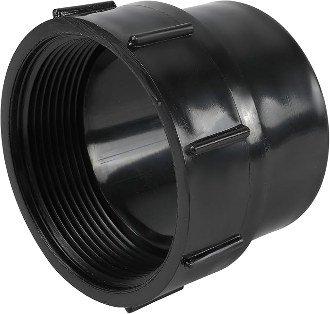 10-Pack EFIELD 1-1/2" ABS dwv Cleanout Adapter Spigot x FPT