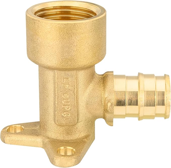 50-Pack HeSun Pex A Fitting, 3/4 Inch Expansion Drop Ear Elbow,3/4" Female NPT Thread x 3/4" Pex A Expansion,ASTM F1960(PEX1960088-50)