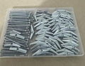 Toggle Bolts Anchors and Screws kit - 60 Sets 1/8" Toggle Bolts and Butterfly Anchors Wing Set for Drywall Hanging Items on Drywall Wood Ceiling Hollow Wall Sheetrock (1/8" 60 Sets)