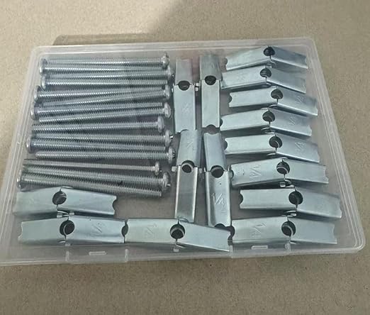 Toggle Bolts Anchors and Screws kit - 15 Sets 1/4" Heavy Duty Butterfly Toggle Bolts and Wing Set for Dry Wall Anchors Hanging Heavy Items on Drywall Wood Ceiling Hollow Wall (1/4" 15 Sets)