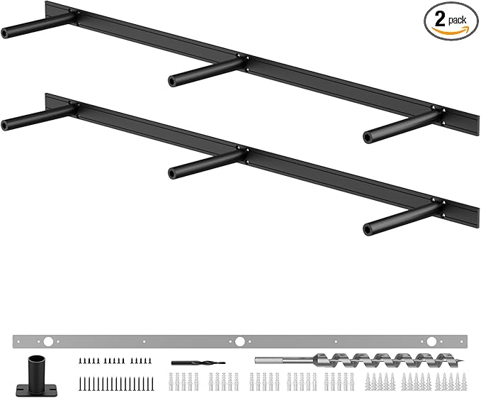 Floating Shelf Bracket Heavy Duty Shelving Brackets,Decorative Floating Shelf Hardware Black,Hidden Metal Shelf Support Bracket(38X6X1.2-Starter Jig)