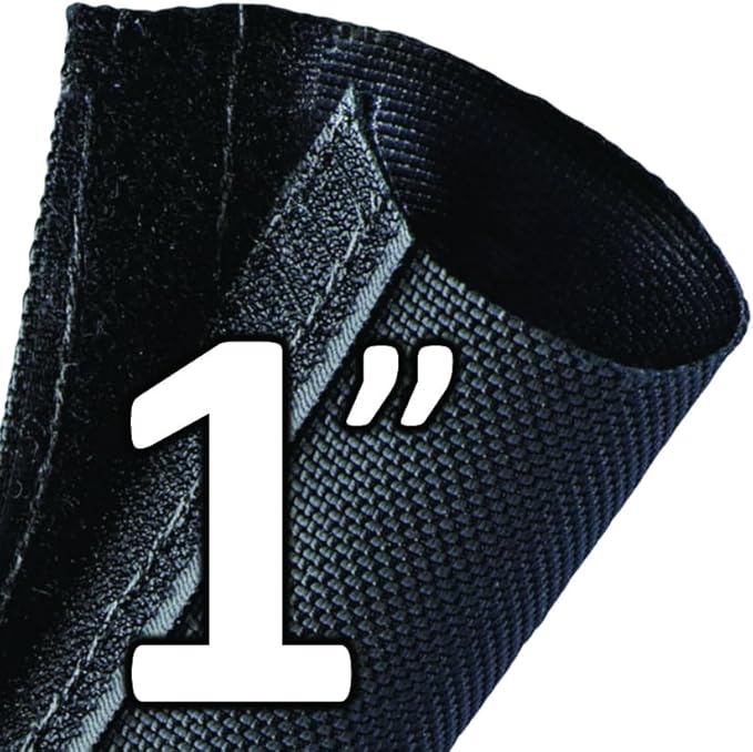 Electriduct 1 Inch HVAC Protective Sleeve Wrap Around Existing Foam Insulation UV Weather Resistant Outdoor Pipe Protection Cover for Heat Pump A/C Air Conditioning Copper Line Sets - 150 Feet