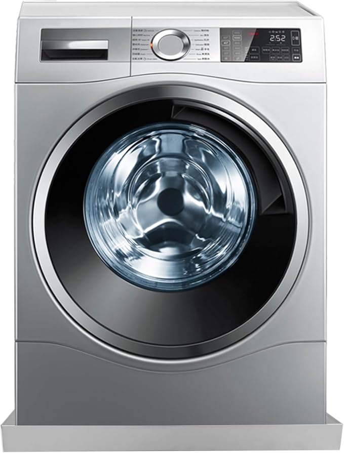 28" x 30" x 2.5" Washing Machine Drain Pan, Heavy Duty 304 Stainless Steel, Protects Floors from Leaks, Compact Washer Drip Tray with Drain Hole, for Dishwashers Refrigerators Water Heaters