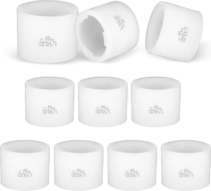 (Pack of 10) Seelink 2 Inch Inch PEX A Expansion Rings, Expansion Rings and Sleeves for PEX A Pipe and Fitting Connection