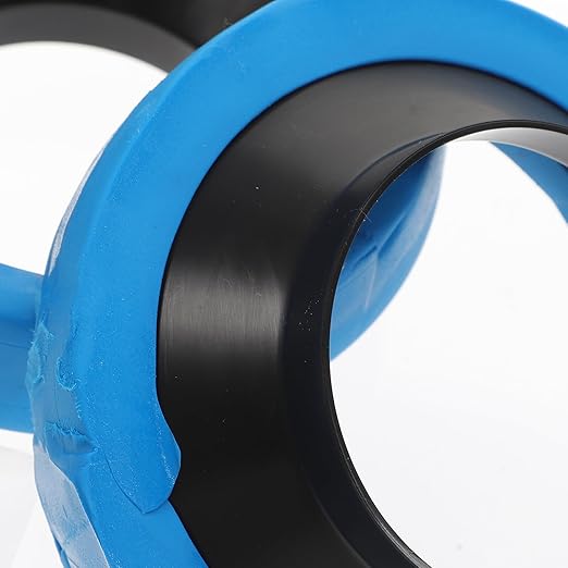 NOLITOY 2pcs Toilet Bowl Wax Ring Seal Gasket Watertight Rubber Clay Toilet Seal Ring Replacement for Home Bathroom Waste Line Leak Prevention