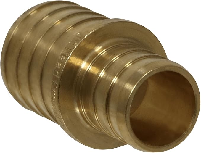 10 Pcs XFITTING Pex 1 Inch x 3/4 Inch Pex Coupling, Pex Reducing Coupling, 26-4-8=10XX