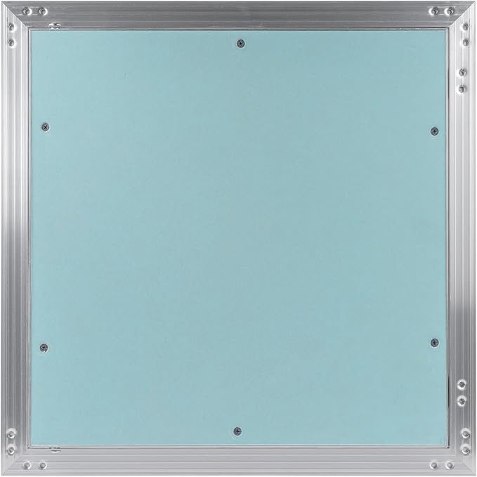 Vent Systems 16" x 16" Inch Access Panel - Drywall, Wall, Electrical, Plumbing Cover Plate - Ceiling, Wall Mount Drywall Access Panel - Metal Crawl Space Door for Home, Garage, Basement, Attic