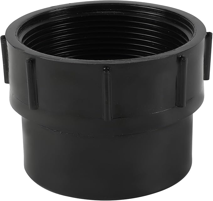 10-Pack EFIELD 1-1/2" ABS dwv Cleanout Adapter Spigot x FPT