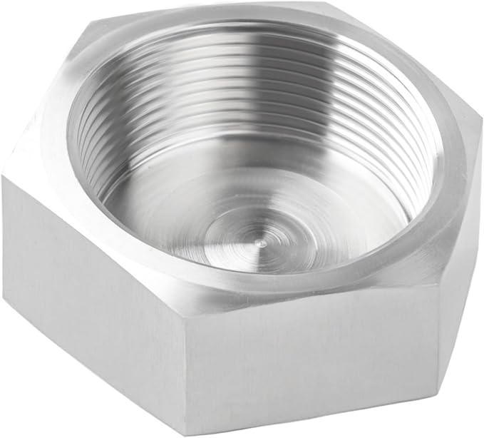Stainless Steel 304 Hex End Cap 2" NPT Female Pipe Fitting 1pc