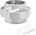 TAISHER 1PCS 304 Stainless Steel Union，2-1/2" NPT Female Cast Pipe Fitting