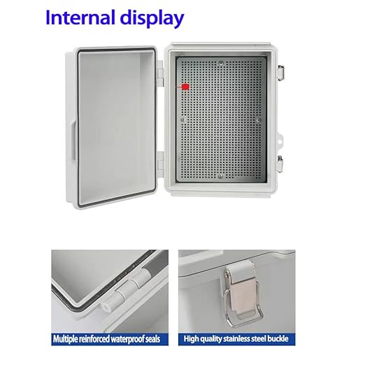 Project Box Electrical Box Waterproof Box Outdoor Electrical Box (8.5"x6.5"x4.2")