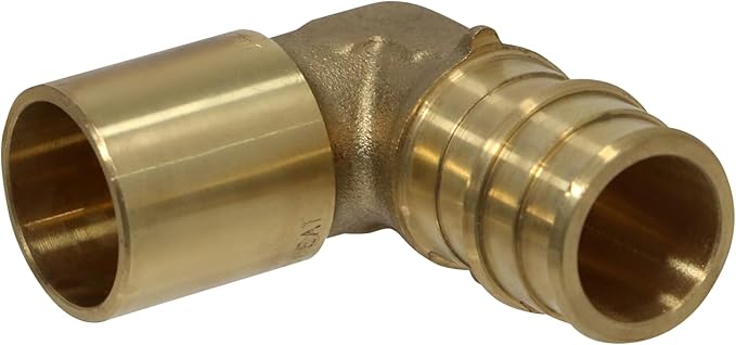 2 Pcs XFITTING Pex A 3/4 Inch x 3/4 Inch Male Elbow Sweat, 30-1-2=2XX