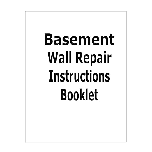 Carbon Fiber Basement Wall & Foundation Crack Repair kit – Includes Everything You Need -Easy DIY Repair -25 ft.