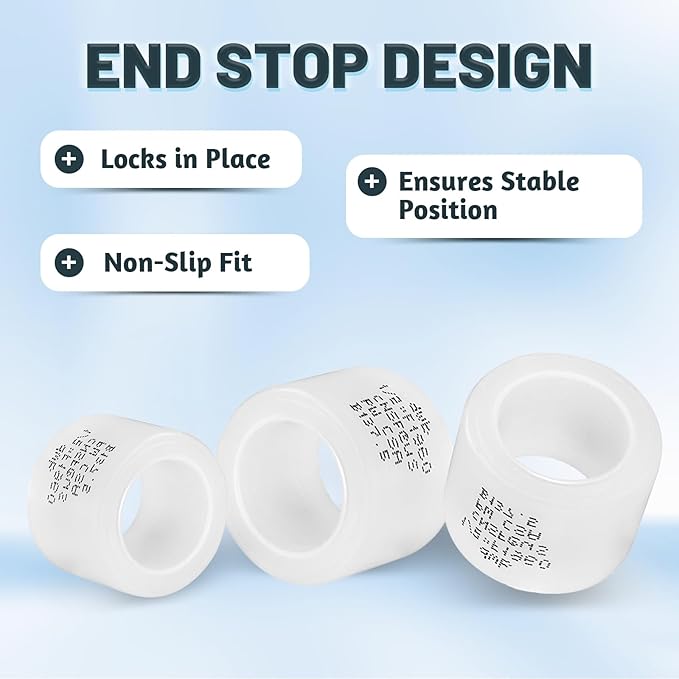 (Pack of 300) Seelink 1/2 Inch PEX A Expansion Rings, Expansion Rings and Sleeves for PEX A Pipe and Fitting Connection