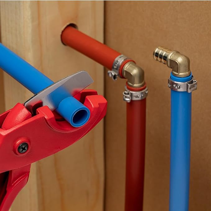 3/4 Inch PEX Cinch Clamps Rings, Premium 304 Stainless Steel Cinch Crimp Rings Pinch Clamps, for PEX Tubing Pipe Fitting Connections (100PCS Per Size)