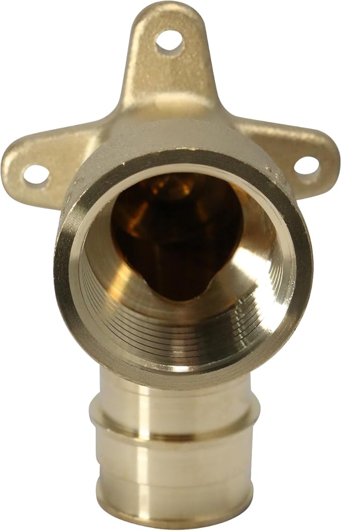 10 Pcs XFITTING 1 Inch Pex A x 1 Inch Female NPT Drop Ear Elbow, F1960 Expansion Drop Ear Elbow, 29-6-8=10XX