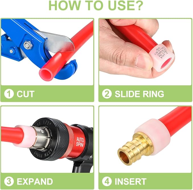 2 Pack Brass Expansion Male Adapter, 1 Inch Male NPT to 1 Inch PEX-A Brass Expansion PEX-A Fittingse,NSF/ANSI 61 NSF 372 Certificate, ASTM F1960 Certified