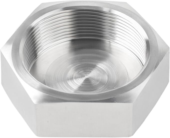 Stainless Steel 304 Hex End Cap 2" NPT Female Pipe Fitting 1pc