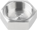 Stainless Steel 304 Hex End Cap 2" NPT Female Pipe Fitting 1pc